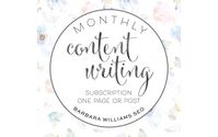 Monthly Content Writing by Barbara Williams SEO