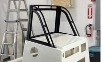 Structural n cosmetic hull repairs  by Jrs custom fiberglass