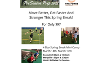 4 Day Spring Break Mini-Camp for Athletes by The Forge