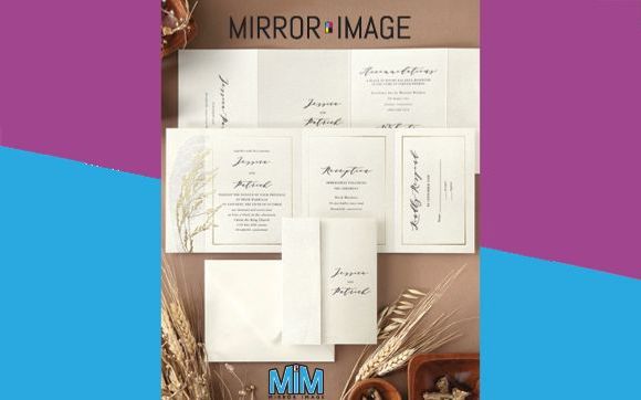 Custom Wedding Invitations by Mirror Image Media in Philadelphia, PA ...