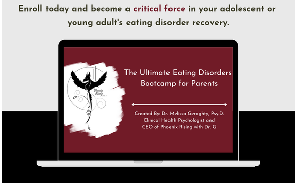 The Ultimate Eating Disorders Bootcamp for Parents by Dr. Melissa Geraghty, Psy.D.