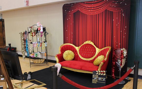 Red Carpet Open Air Photo Booth Rentals. by The Looking Glass Photo Booths