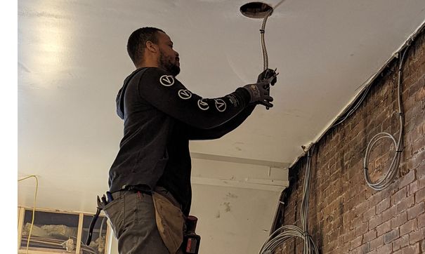 Light Fixture Wiring and Installation by Mendez Electrical Services, LLC