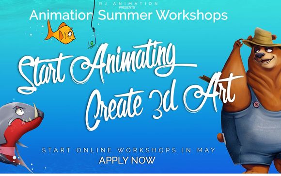 Online Animation Workshops for Kids 6-12 Grade by RJ Animation 