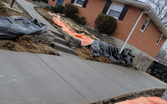 No concrete project is too small! We will make your ideal come to reality with top quality.  by McClure Construction LLC