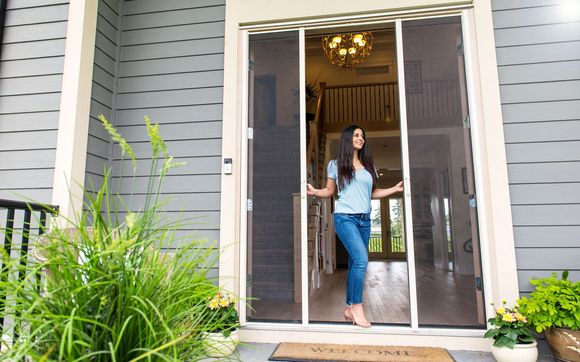 Phantom Door Screens by High Desert Screens