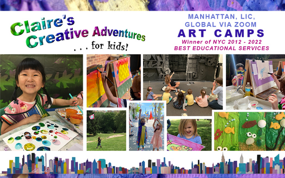 CCA Weekly Spring, Summer, Fall, Winter Art Adventure Camps! by Claire's Creative Adventures
