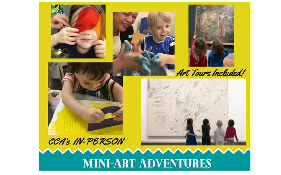 CCA Mini-Art Adventures Semester, Monthly, Weekly Classes by Claire's Creative Adventures