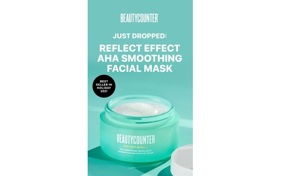 Beautycounter Reflect Effect AHA Smoothing Facial deals Mask