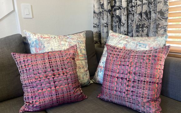 Custom made Drapery, Shades, Blinds, Pillows by OM Drapes Design