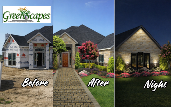 GreenScapes - Landscape/Hardscape & Lighting Design Software by Landscape Design Imaging Software has GreenScapes, Hardscape Imaging, Decorative Concrete and Outdoor Lighting programs.