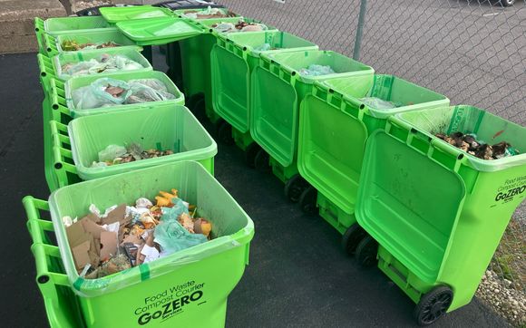 food waste to composting disposal services  by GoZERO Services