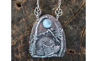 One of a kind jewelry designs by The Striped Cat Metalworks