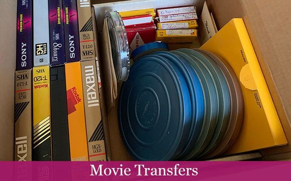 Movie Transfer by Your Photos Forever - Professional Photo Organizer