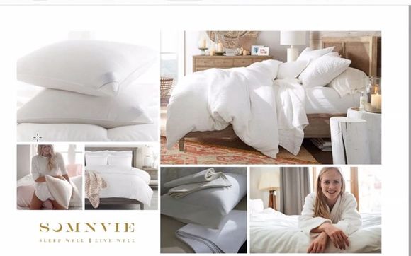 Somnvie Affordable Luxury Bedding  by Somnvie Luxury Bedding by Lisa Gibb