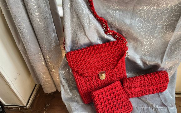 Crochet bath set by Teresa Orr