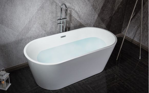 Freestanding Bathtubs & Tub Fillers by Lexora Home
