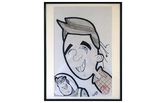 Autographed by Tim Allen by Kansas City Caricatures in Liberty, MO