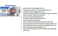 HR Compliance Trainings by Workforce Health and Safety