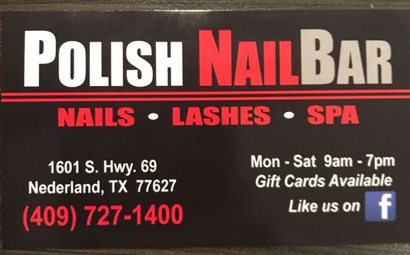 Nails, Pedicure Spas, Facials, Lashes, and Waxings by Polish NailBar