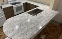 Solid surface countertops.  by Advanced Stone Inc