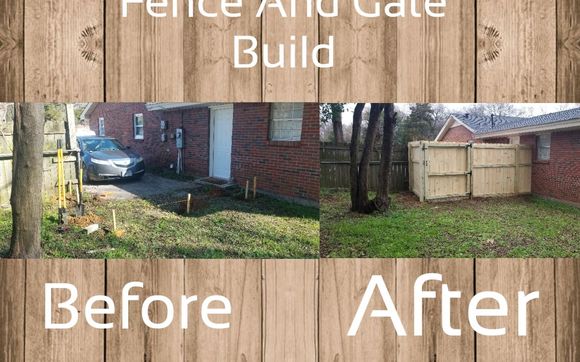 Wood Fence Building  by As Salaam Enterprises LLC