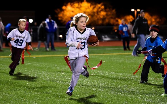 Co-ed flag football league keeps kids active, helps them learn the game