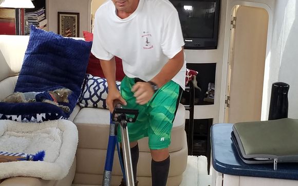 carpet & upholstery cleaning & tile & grout cleaning & exterior washing of homes,and car & boat interiors by Scott's steamer carpet cleaner