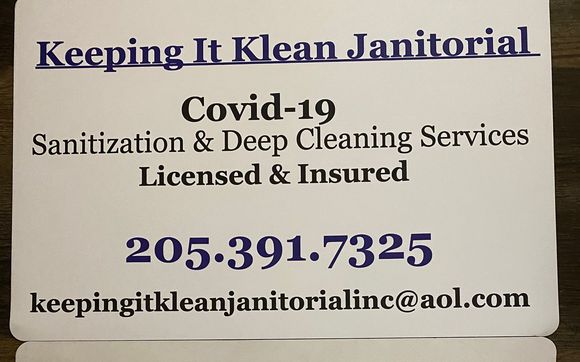 Cleaning Services  by Keeping It Klean Janitorial