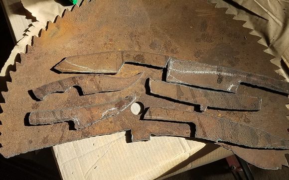 Starting a limited run of 15n20 blades. Repurposed, and should age well by Olson Knife Works