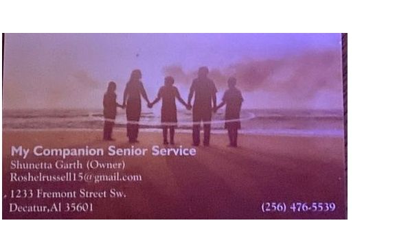 My Companion Senior Services - Decatur, AL - Alignable