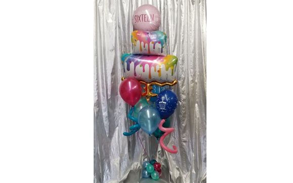 Helium balloon bouquets by Party and Print