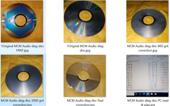 CD / DVD resurfacing by Stuart