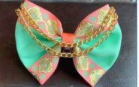 Trendy unique handmade Show stopper hair bows by TheBowBizz
