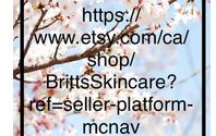 Visit Our Etsy Store by Britt’s Supherb Skincare Products