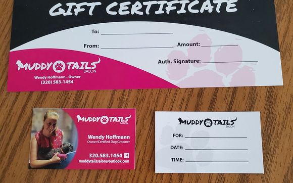Gift Cards by Muddy Tails Salon