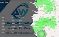 Coverage Area by AW Broadband