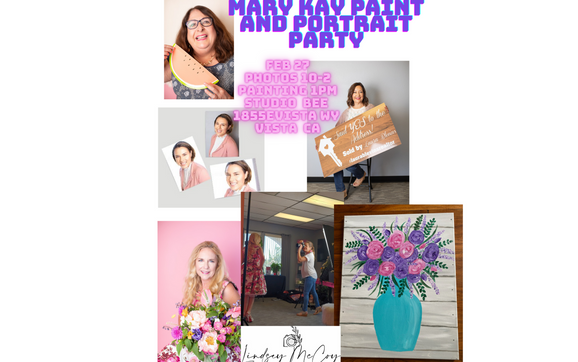 Paint and Portrait Party by Cindy Gobrecht Mary Kay Sales director