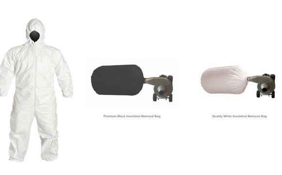 Insulation Removal Bags & Coverall Suits by ULTRA BAG