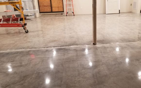 Polish Concrete  by Exotic Polishing Inc