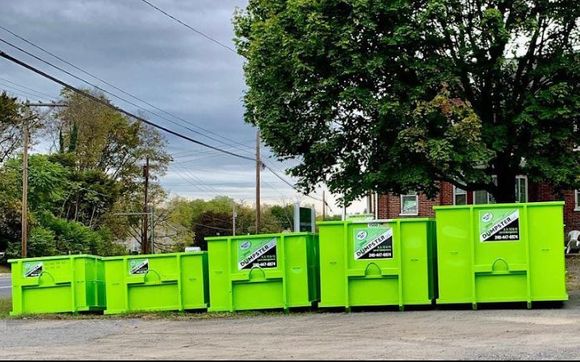 Driveway Friendly Dümpster Rentals By Dumpster Llc In Hagerstown Md