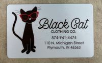Gift Cards by Black Cat Clothing Co.