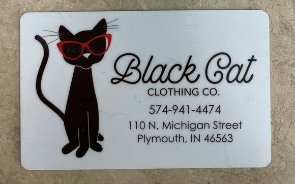 Gift Cards by Black Cat Clothing Co.