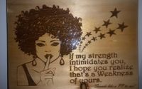 Wall Art, Desktop Nameplates,  Business Signs, Plaques, Military Memorabilia Boxes, and more... by Clyde's Creative Wood Designs