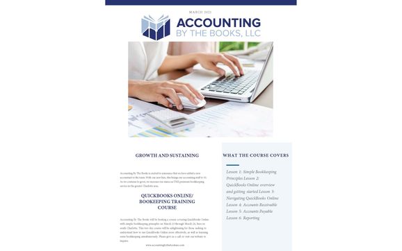QuickBooks Online Course by Accounting by the Books
