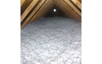 Cellulose, attic blow-in insulation by Whitewater Insulation