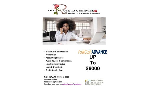 Tax Preparation and Financial Services by The Rose Tax Office