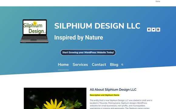 Maintenance of WordPress Websites by Silphium Design LLC