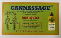 CANNASSAGE FOR CHRONIC PAIN SYNDROMES by Total Health Connection 