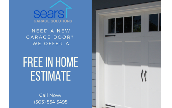 Free Estimates for New Doors by Sears Garage Solutions